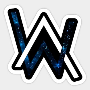 AW Space Logo Sticker